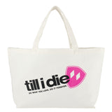Till I Die® Logo Gear // Oversized Tote Bag
