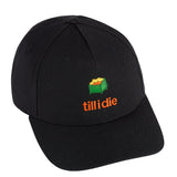 Till I Die® // Dumpster Fire // Classic 5 Panel Hat // Black