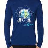 Bike Truck // Long Sleeve // Navy