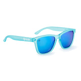 Blue Mirage // Polarized Sunglasses // Matte Blue + Blue
