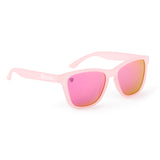 Rosé Ripple // Polarized Sunglasses // Matte Pink + Pink
