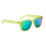 Electric Jungle // Polarized Sunglasses // Matte Green + Green