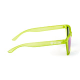 Electric Jungle // Polarized Sunglasses // Matte Green + Green
