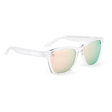 Rosewater Reflection // Polarized Sunglasses // Transparent + Rose Gold