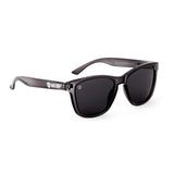 Smoke and Mirrors // Polarized Sunglasses // Transparent Grey + Grey