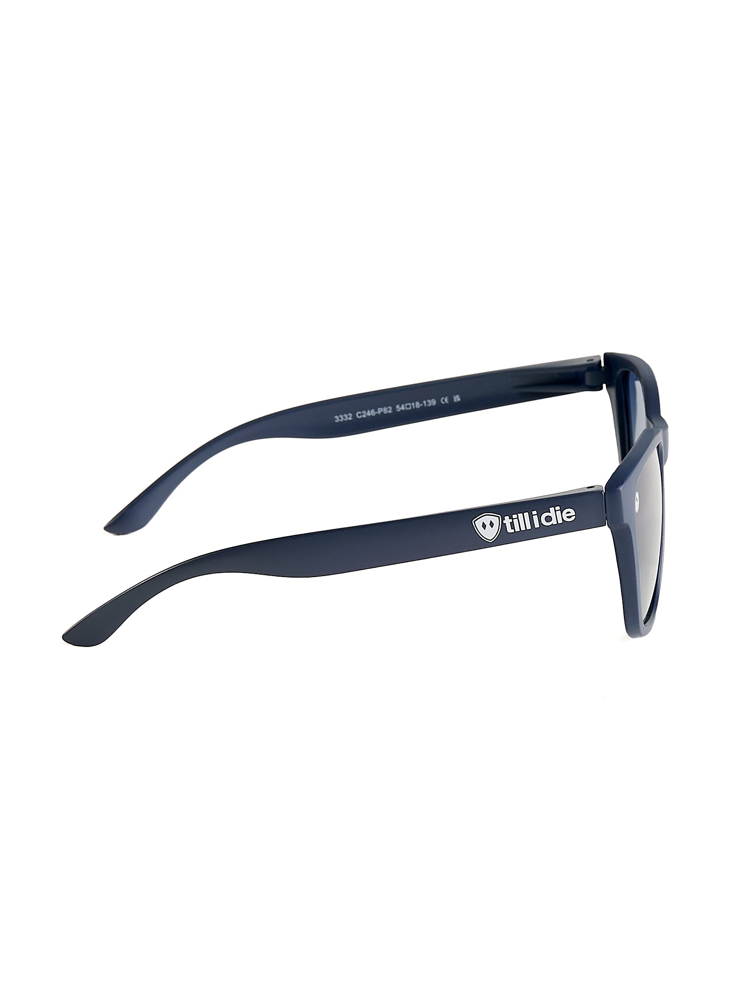 Indigo Breeze // Polarized Sunglasses // Matte Blue + Blue