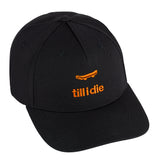 Till I Die® // Skate Till I Die // Classic 5 Panel Hat // Black