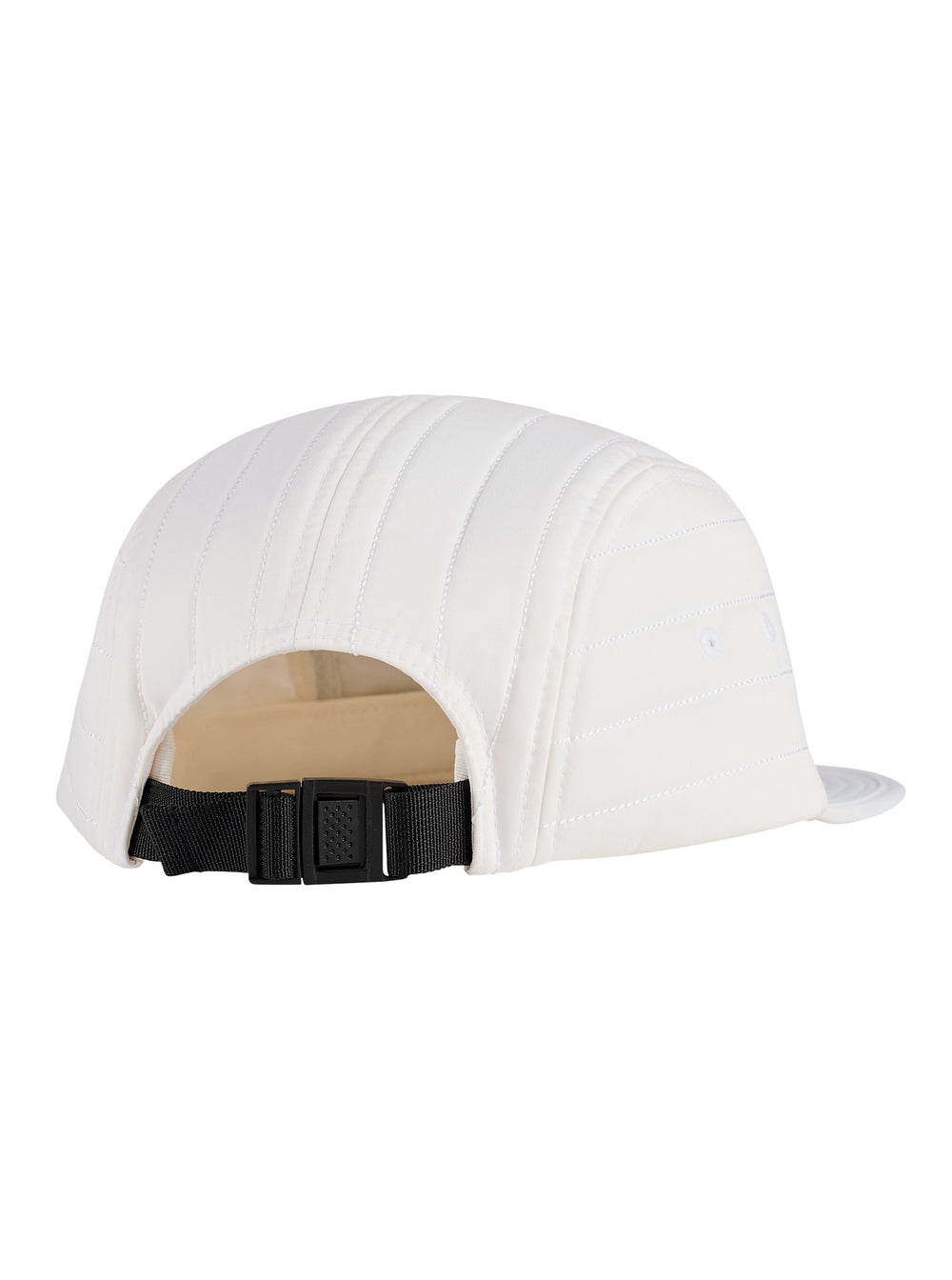 Till I Die® // Quilted Camp Hat // White + Camo