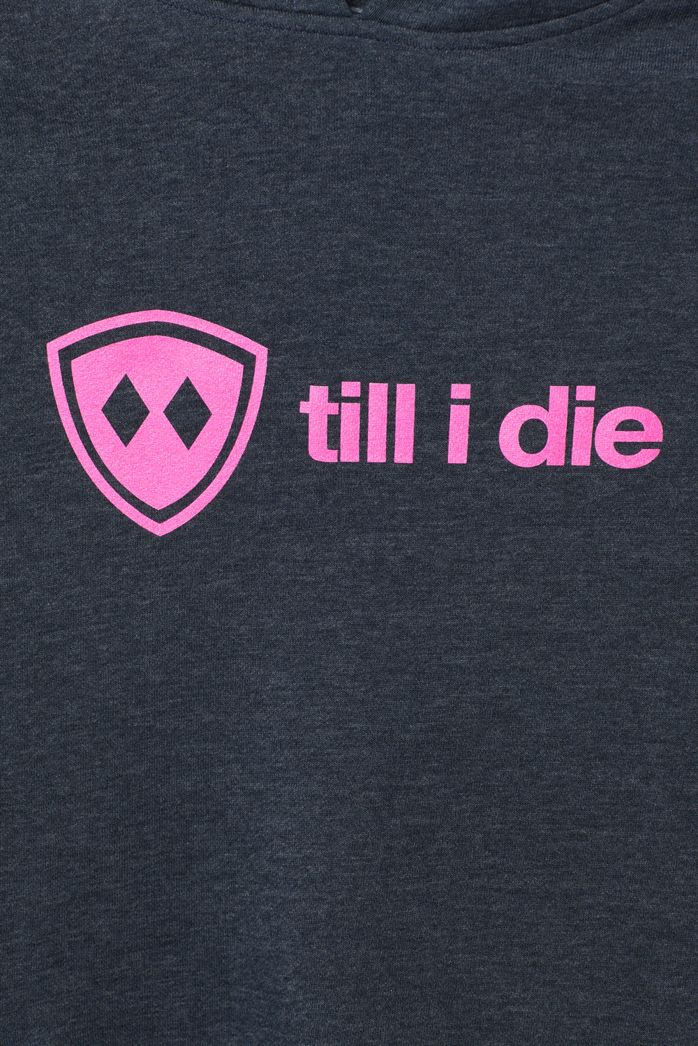 Till I Die Logo // Pink // Hoodie