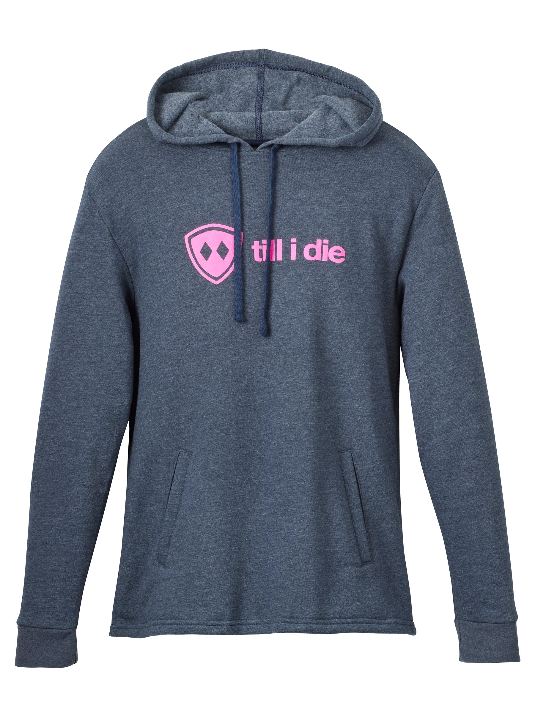 Till I Die Logo // Pink // Hoodie
