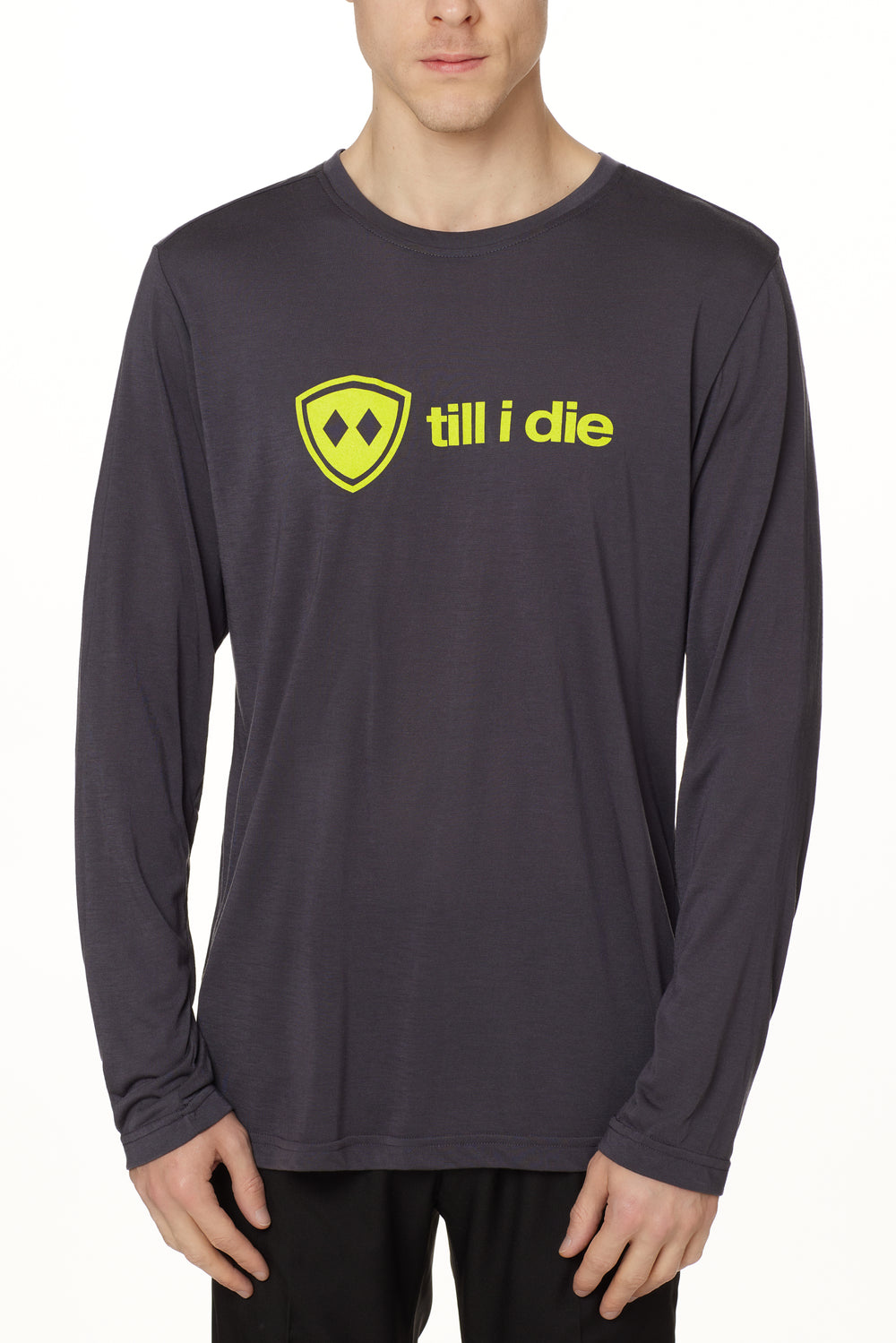 Till I Die Logo // Long Sleeve // Yellow Logo