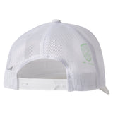 Till I Die® Logo // Classic Trucker Hat // White + Neon Green & White