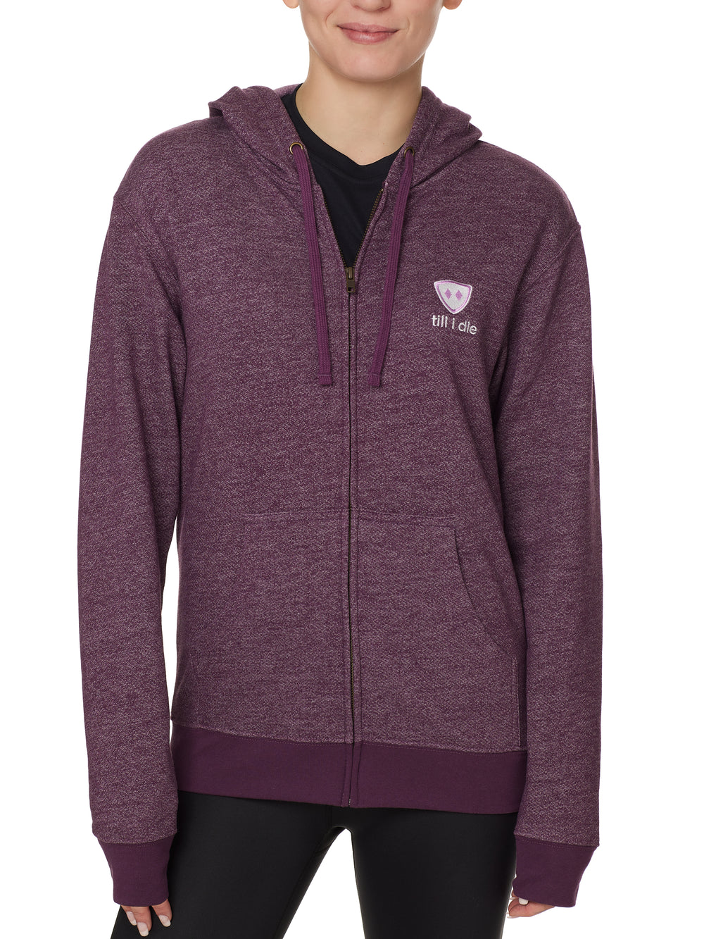 Après // Zip Hoodie // Plum // Womens