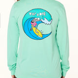 Surfer Skeleton  // Performance Long Sleeve