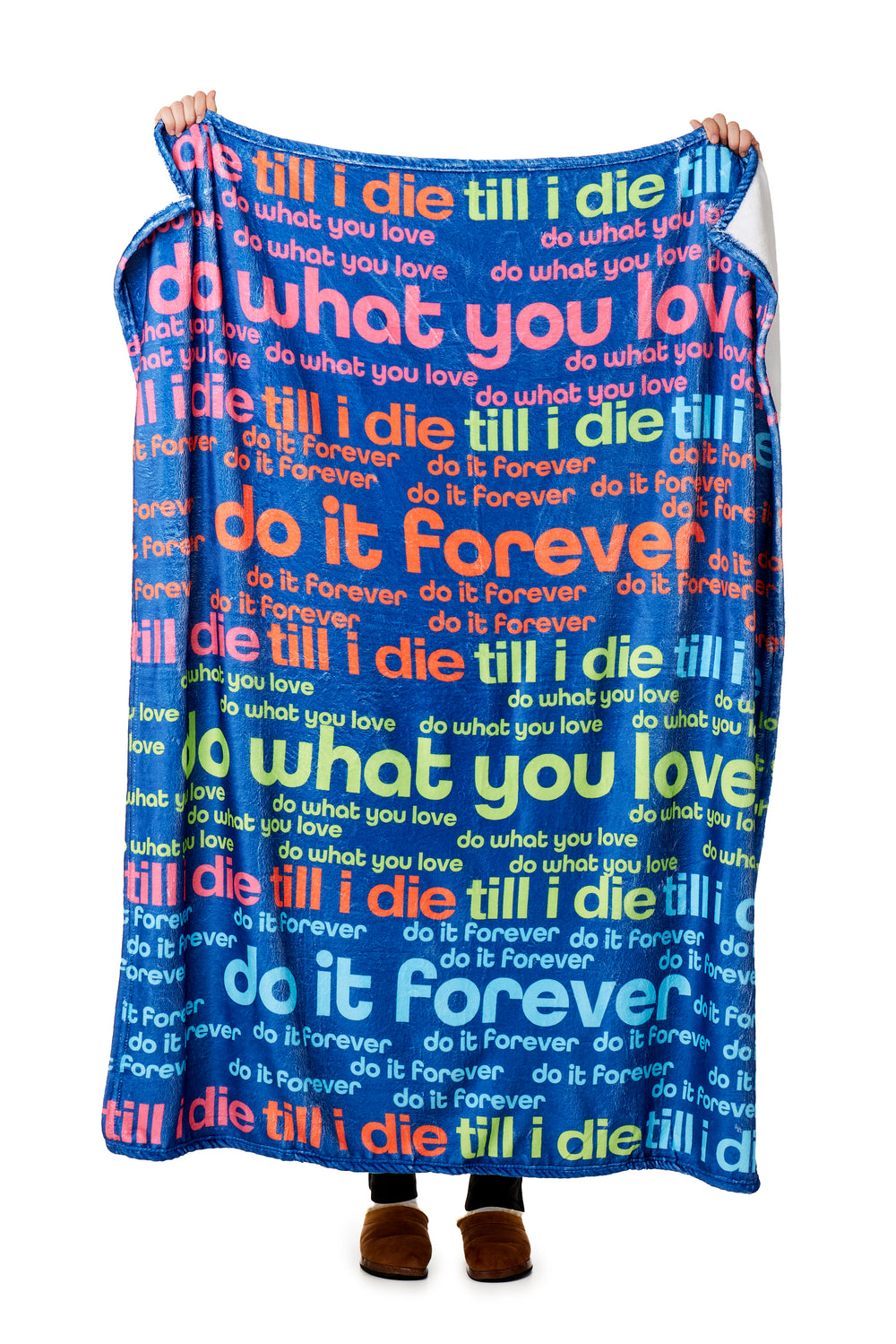 Do What You Love. Do It Forever® // Fleece Blanket