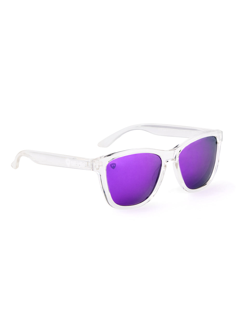 Violet Haze // Polarized Sunglasses // Transparent + Violet
