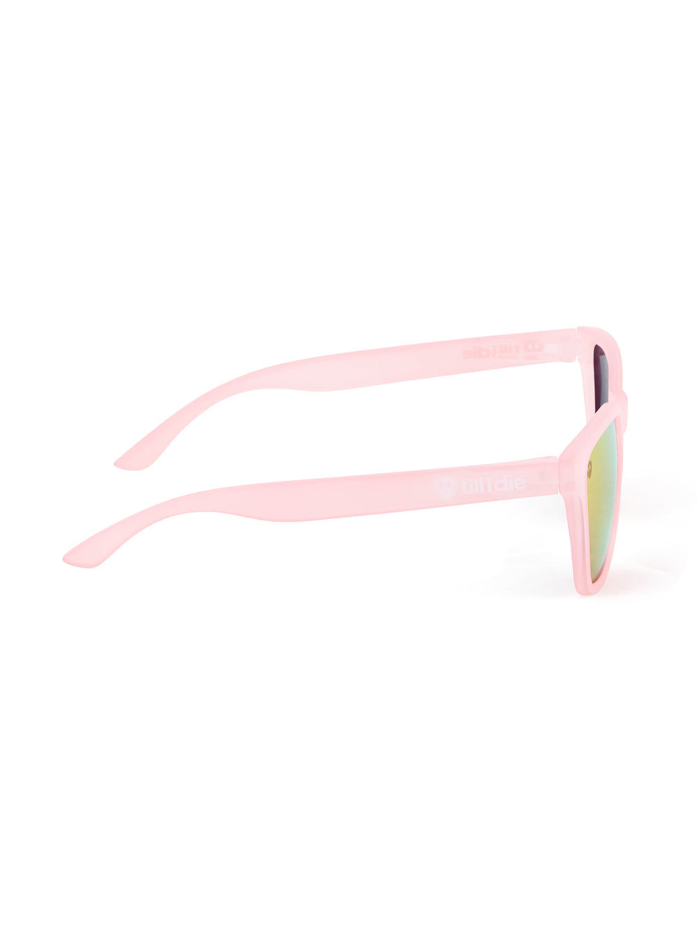 Rosé Ripple // Polarized Sunglasses // Matte Pink + Pink