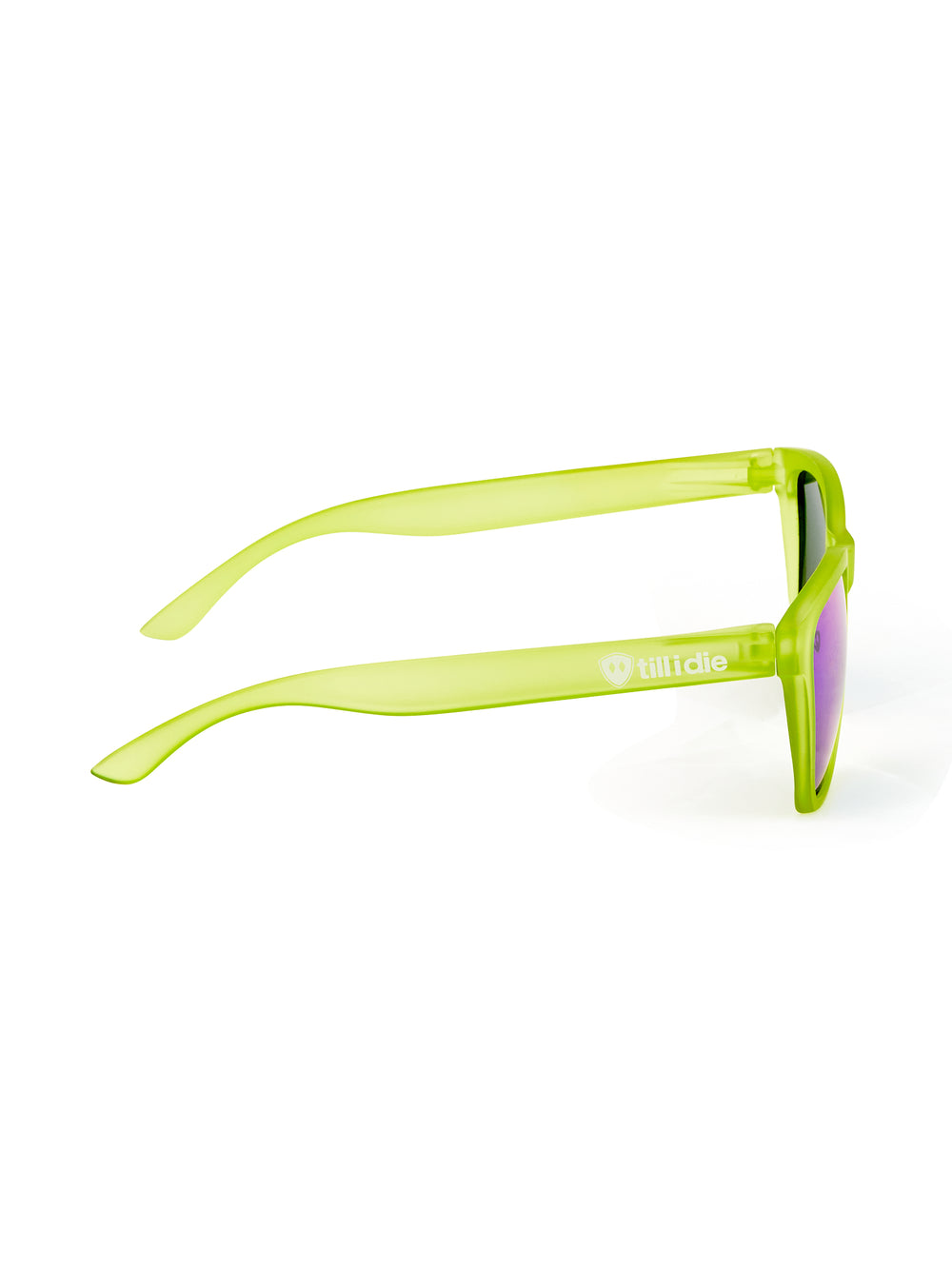 Electric Jungle // Polarized Sunglasses // Matte Green + Green