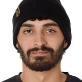 Till I Die® Logo // Leather Tab // Beanie Hat