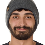 Till I Die® Logo // Leather Tab // Beanie Hat