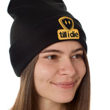 Till I Die® Logo // Chenille Patch // Beanie