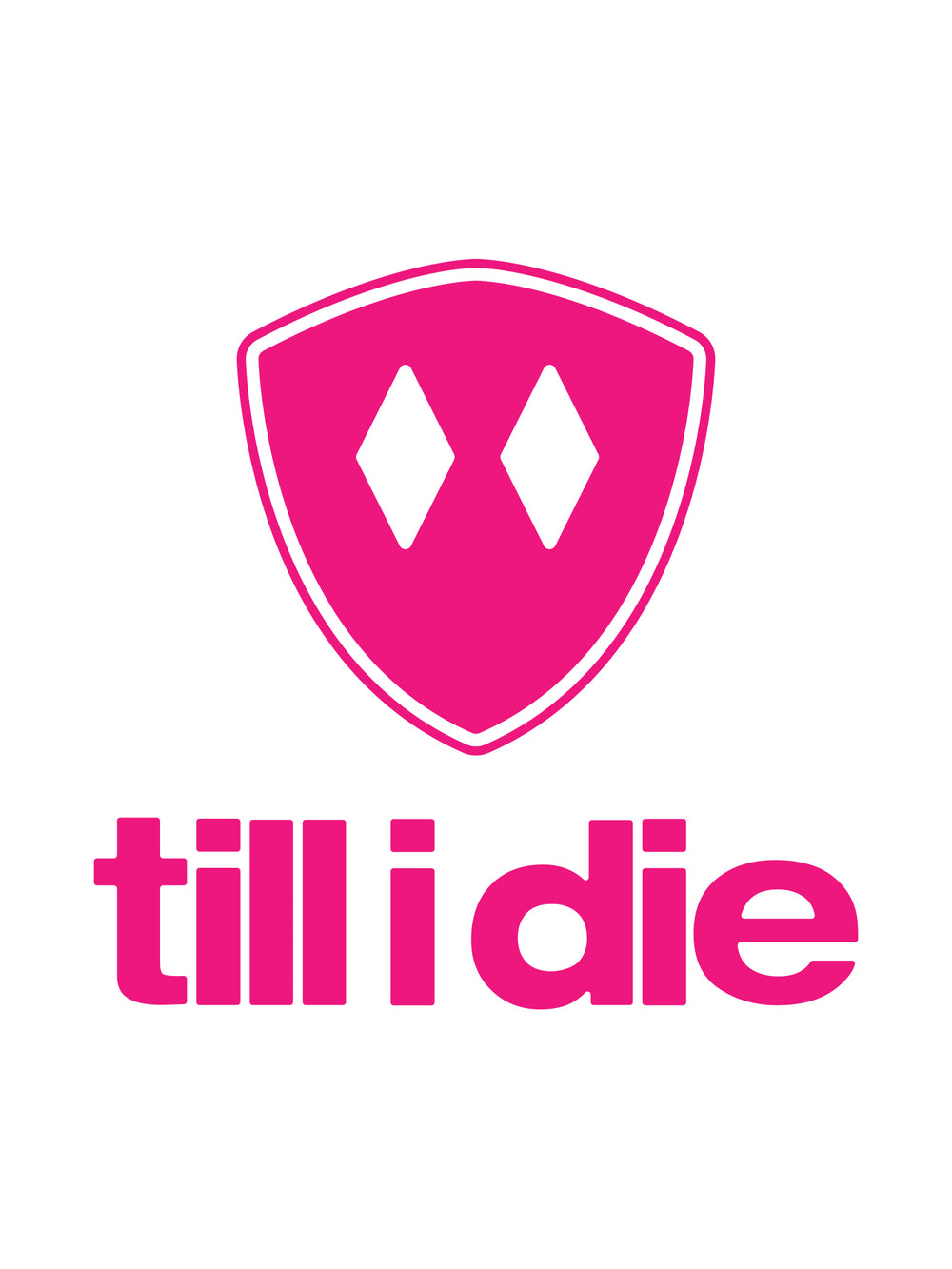 Till I Die Logo // Transfer Sticker