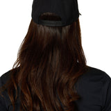 Rear view of the Apr�s Till I Die snapback hat showing adjustable strap