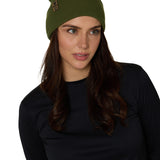 Till I Die® Logo // Leather Tab // Beanie Hat