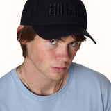 Till I Die® Logo //  Puffer Hat // Black + Black