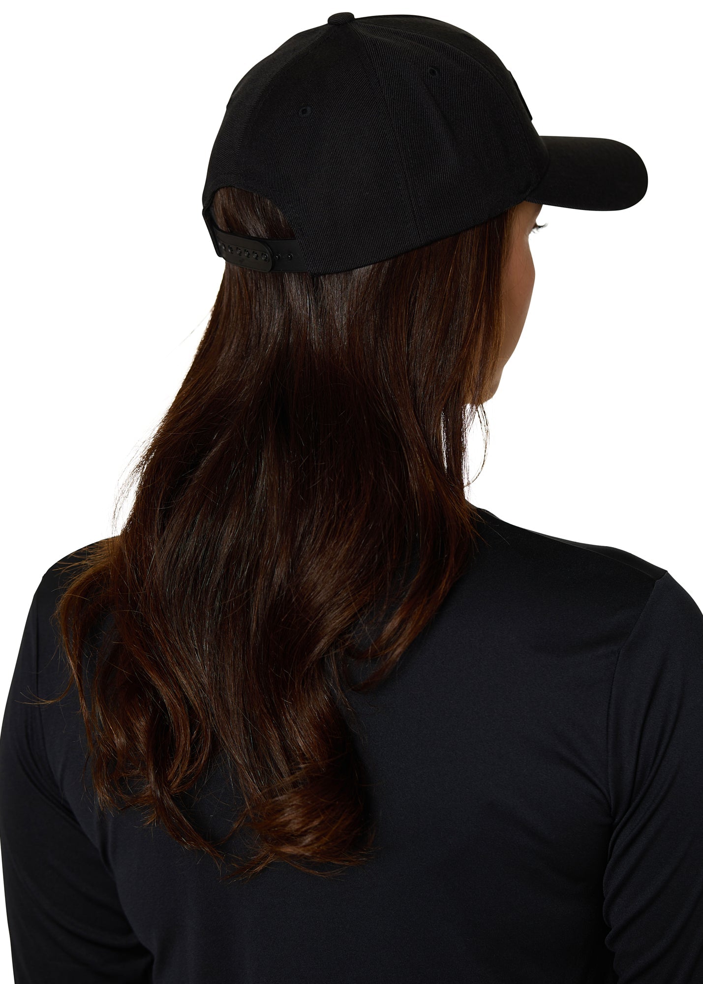 Back view of the Till I Die Puffer Hat showing adjustable snapback and 5-panel wool construction