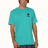 Till I Die® Logo Gear // Crew Neck Tee // Tahiti Blue